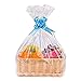 Awpeye Clear Basket Bags 20Pack Large Cellophane Gift Bags for Baskets Cellophane Wrap for Gift 2 Mil Thick (24