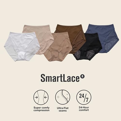 Leonisa Invisible Shapewear Panties, High Waisted Tummy Control Women's Underwear4