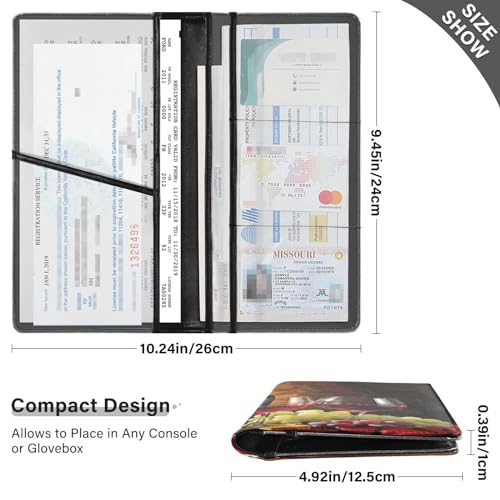 Organizador para Documentos de Auto Multicolor miniatura 3