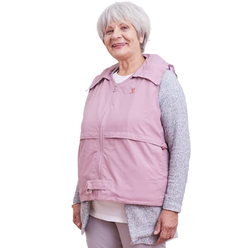SHAIRMB Chaleco AnticaíDas para Personas Mayores con Airbag, Ropa Protectora Inteligente Que Se Levanta En 0,08 S, ProteccióN Integral De 270°, Chaleco AnticaíDas con Airbag,03,3XL