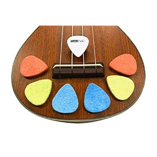Bolopick Feutre Picks pour ukulélé Lot de 6, avec options de couleur coloré - Les Beatles, Paul McCartney, John Lennon, RIngo Starr, George Harrison Bolopick Feutre Picks pour ukulélé Lot de 6, avec options de couleur coloré – Image 4