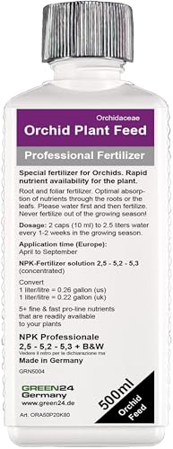 GREEN24 fertilizante para orquídeas, abono líquido de primera calidad de la gama profesional.