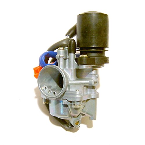 Glixal ATJOG-001 19mm Carburetor with Electric Choke for Jog 50cc 72cc 90cc 2 stroke 1PE40QMB Engine Scooter Moped PZ19J