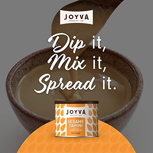 Image of Joyva Sesame Tahini | Roasted Sesame Seed Puree | 15 oz | Smooth & Creamy