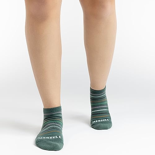 Image of Merrell Unisex Adult Cushioned Low Cut Tab Socks (3-Pair)