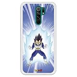 Custodia cellulare per Xiaomi Redmi 9 Dragon Ball Z Vegeta Saiyan, prodotto ufficiale, cover mobile geek della serie Goku, silicone gel flessibile