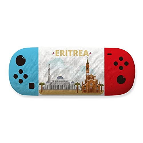 Étui de rangement pour lunettes City Castle Eritrea, boîte créative et rigide pour l'optique