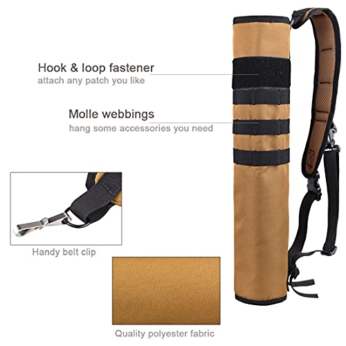 Bolsa de flechas plegable para evitar incómodos balanceos al tirar al blanco 2
