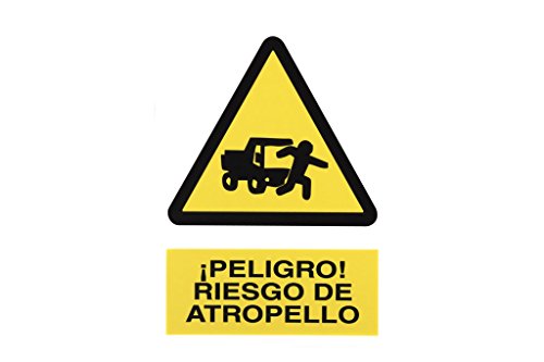 Plimpo Señal Adhesivo 210X148 Mm. Riesgo De Atropello En Oferta Cofan A86Ad210148 Señal Adhesivo, 210 X 148 Mm