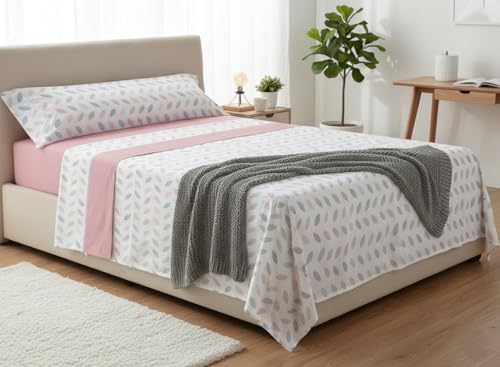 HaraDeco Juego de Sabanas 3 Piezas Cama