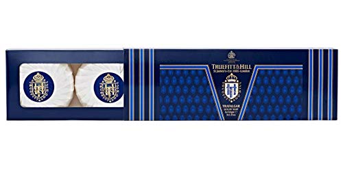 Truefitt & Hill Triple-Milled Luxury Bath & Body Soaps - Trafalgar - Long-Lasting Fragrance, Premium Rich Lather - 3 x 5.29 oz