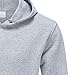 Maiyifu-GJ Pullover Hoodies for Men Classic Casual Solid Loose Fit Long Sleeve Hoodie Basic Lightweight Hooded Sweatshirt (Light Grey,Large)