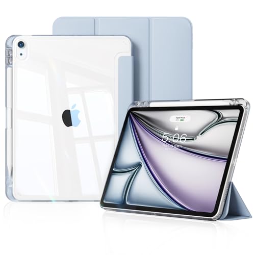 Étui résistant aux chocs pour iPad Air 2025 protégeant l'écran et le stylet