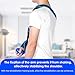 TOCCOOL Arm Sling Shoulder Immobilizer, fit Left or Right Arm & Customizable Fit Cuff Support Brace - Pain Relief Brace, Forearm Fracture Protection Device for Broken/Dislocated/Strained