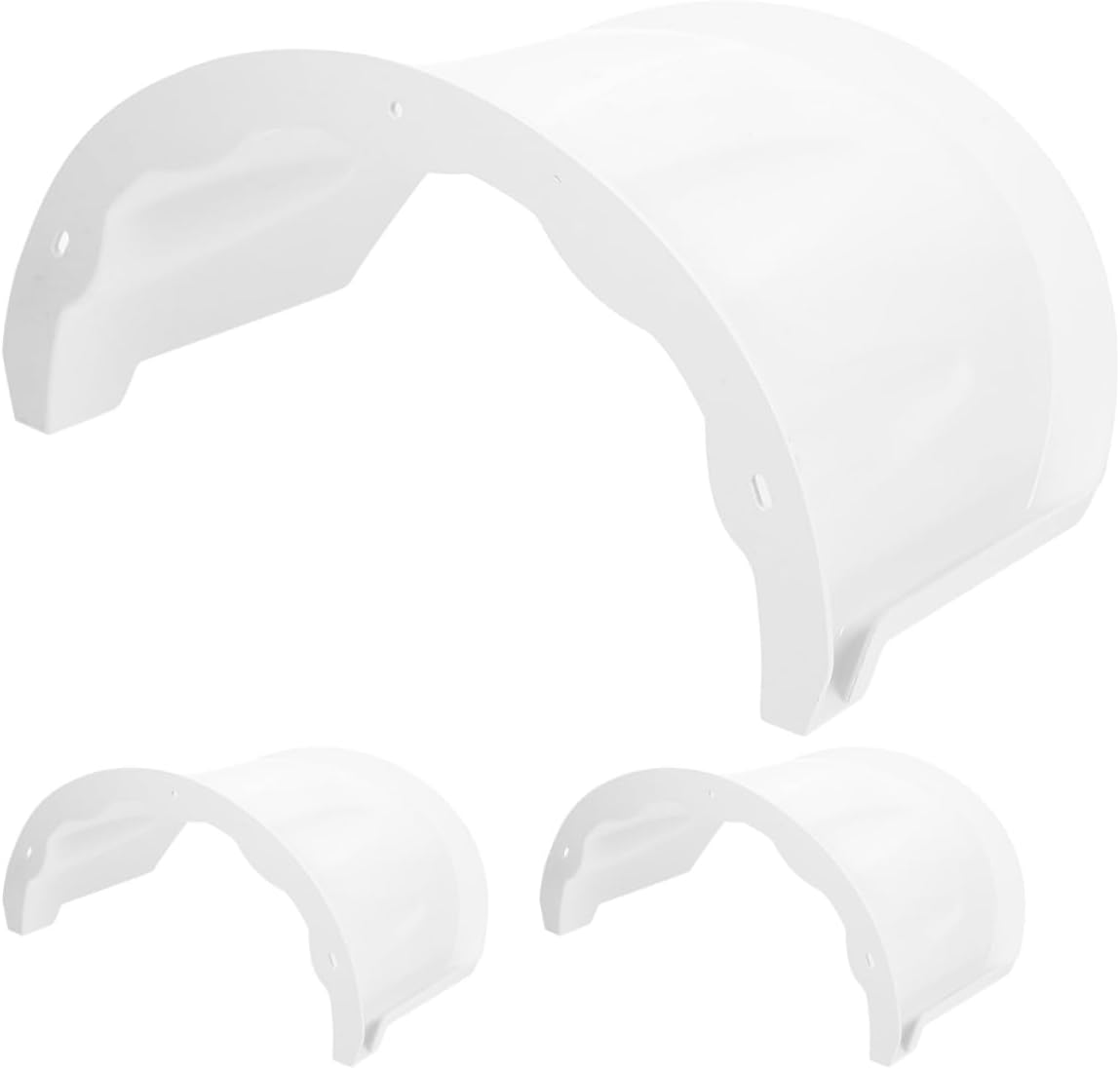 3pcs Outdoor Plastic Camera Rain Cover Protective Shade Sun Roof for Security Cameras Waterproof Weatherproof Accessories