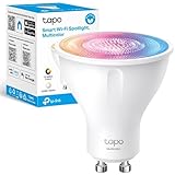 Tapo L630 Smart Bulb, GU10 Lamp Base, Alexa Light Bulb, Smart Light Bulb Spotlight, 16 Million Colours, White Tunable, High Lumen & Dimmable, Remote Control, Voice Control Alexa & Google