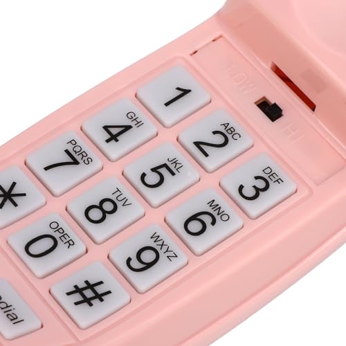 Téléphone fixe volume réglable 110 DB et clavier rétroéclairé grands chiffres - 7