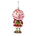 Kurt Adler Glass Strawberry Shortcake Ornament
