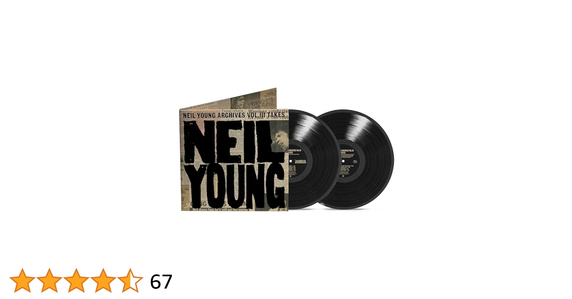 ポ*ん様 NEIL YOUNG ARCHIVES VOL. II 輸入盤CD B Amazon.com: Neil Young Archives Vol. II (1972 - 1976): CDs