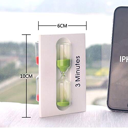 3/5/7 Minuti Triangolo di Legno Clessidra Cottura