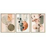 ARTFAVES® Poster Set - Abstract Flower Art 2-3-teilige 