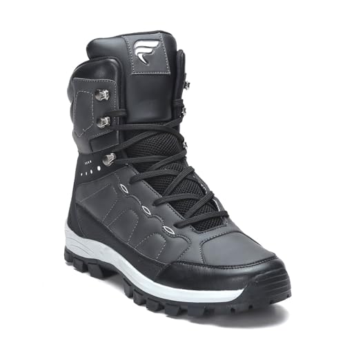 Image of STORM Men's High-Top Comfort Stylish Fashion Hiking Trekking Outdoor Biker Sporty Ankle Boots