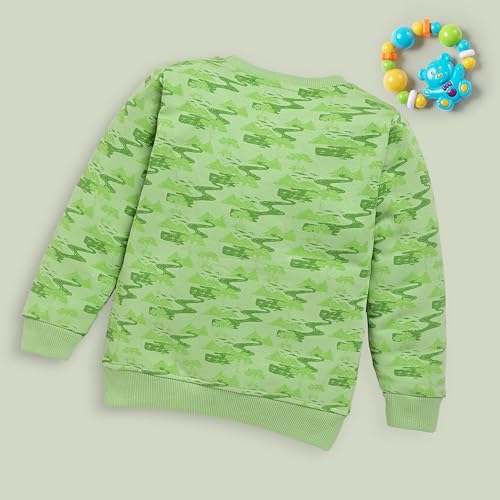 Image of LuvLap Baby Boys Full Sleeve Sweatshirt & Pyjama Set Pack of 1