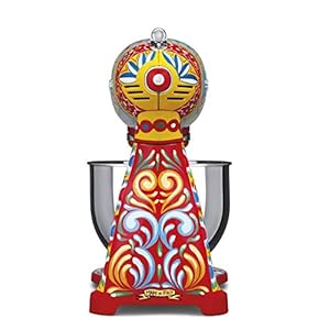 Dolce and gabbana x smeg smf03dgus retro style 5 quart stand mixersicily is my love collection  urban country home decor