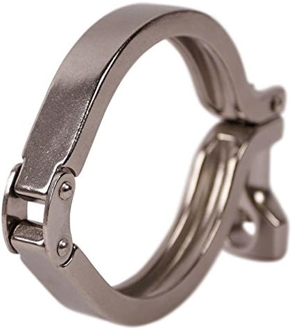 Sanitary Clamp | 3 inch Double Hinge - Stainless Steel SS304 - Glacier Tanks - (2 Pack)