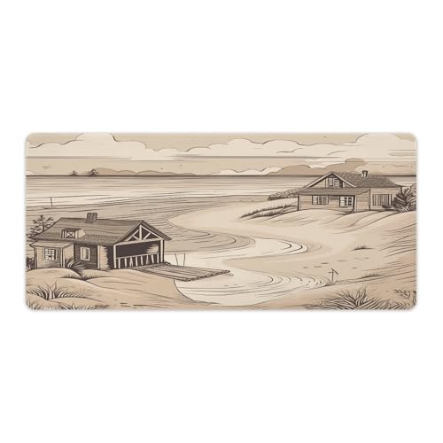 Tapis de souris de jeu grand format caoutchouc bureau et maison