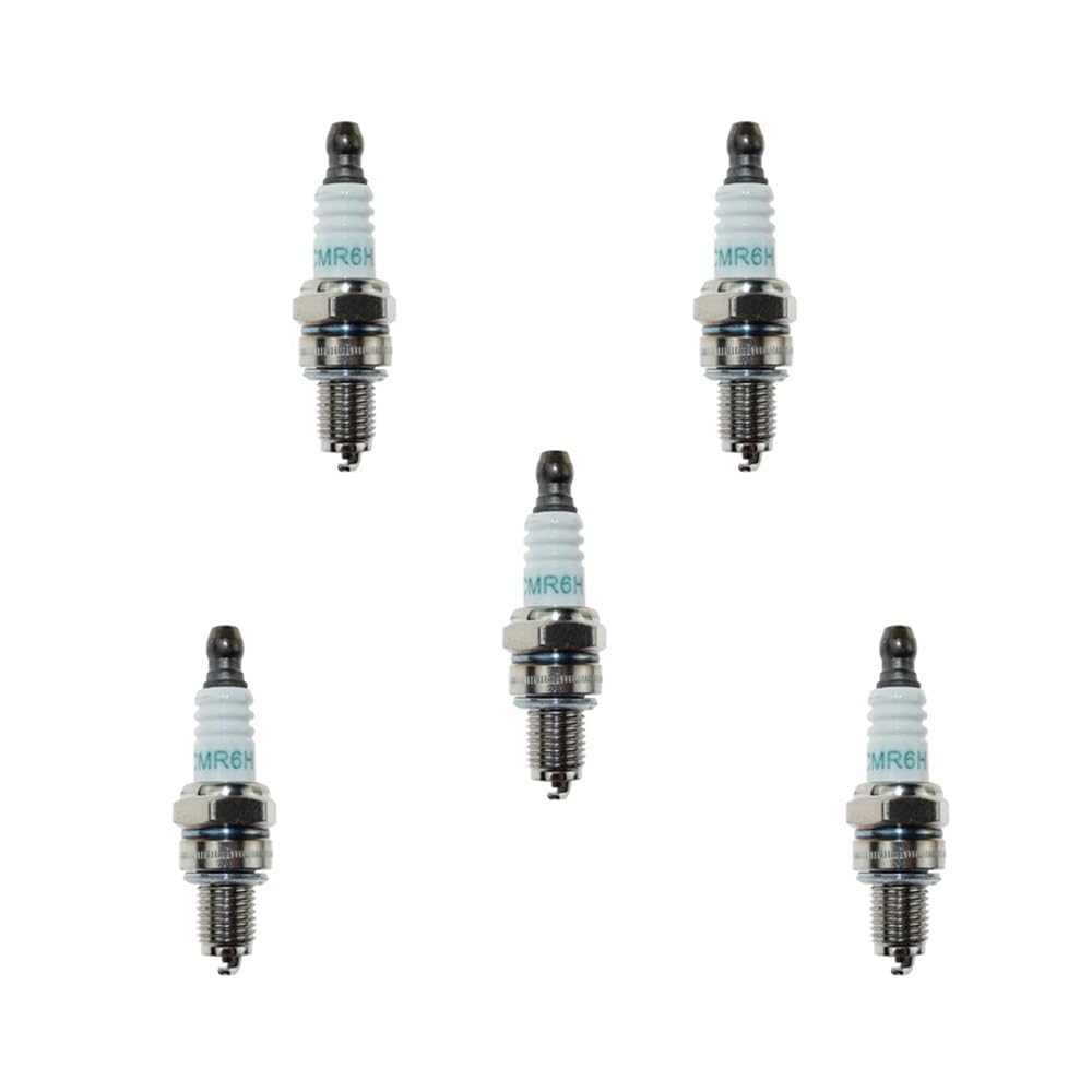 Bougie d'allumage CMR6H compatible CMR6A 168652-4 pour moteur 2 temps