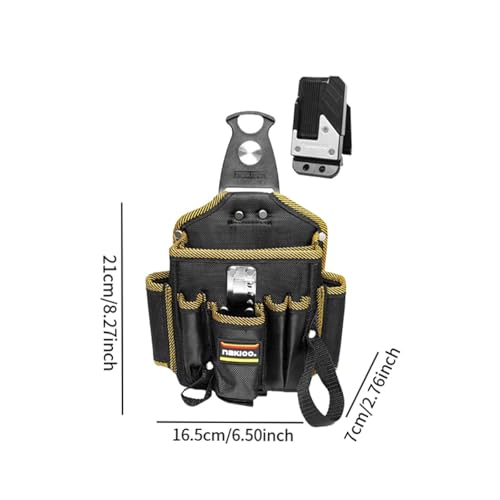 Pochette à outils avec clip ceinture pour ne plus perdre vos vis - 4