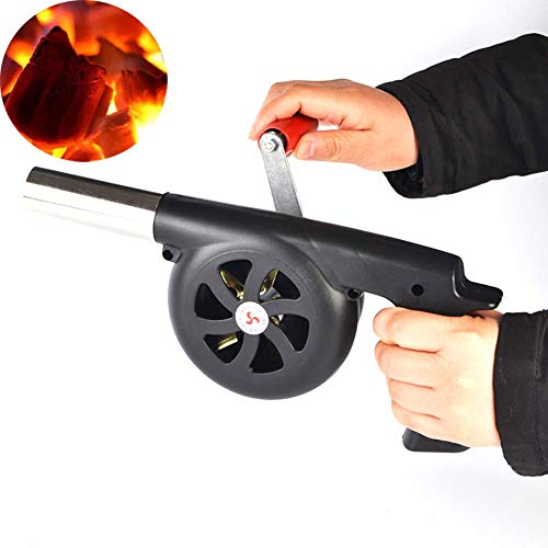 GJR-Gufengji Outdoor Hand-Cranked Combustion Blower, Manual Hair Dryer, Camping Tool
