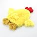 Tamu style Dog Chicken Crinkle Toy, Plush Squeaky 14 Inches, No Stuffing Design for Small Medium Dogs, Interactive Toy for Pet Training and Playing