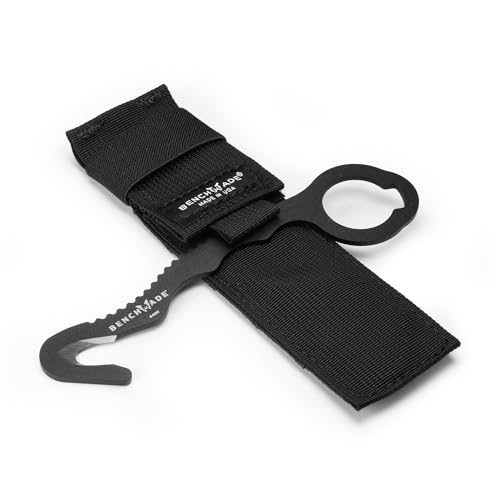 Benchmade - Hook Safety Cutter with Black 440C Handle (8 BLKWMED)