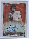 Sean Mannion 2015 Bowman Chrome Refractor Rookie On Card Auto Rc #rcra-sm - Football Slabbed Autographed Rookie Cards