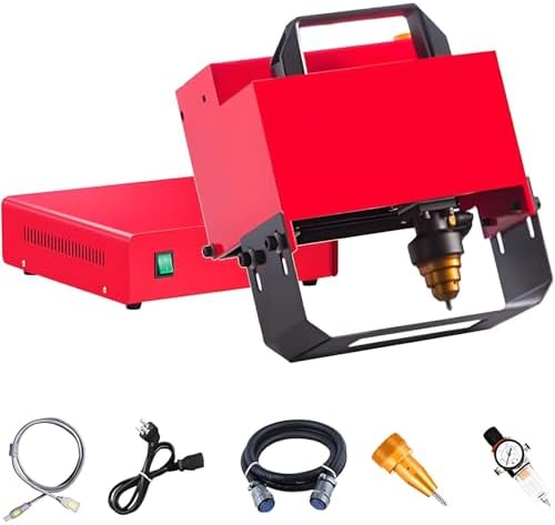 Portable Pneumatic Dot Peen Marking Machine for Metal Engraving - Ideal for Letters, Serial Numbers, VIN Codes, Dates & Graphics - Precision Marking Tool