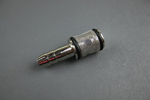 MTM Hydro 23.0061 Chemical Filter Chrome Plated Brass W/Hose Barb