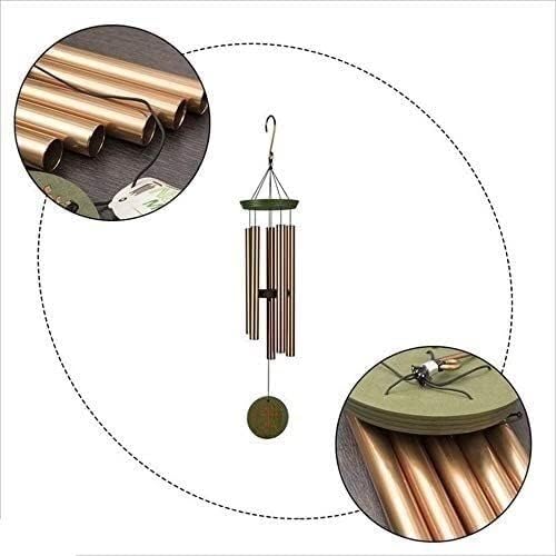 風鈴風車风铃 金属アルミニウムチューブ屋外ガーデンウィンドチャイムウィンドガールルームベッドルームロマンチックなハンギングデコレーシ