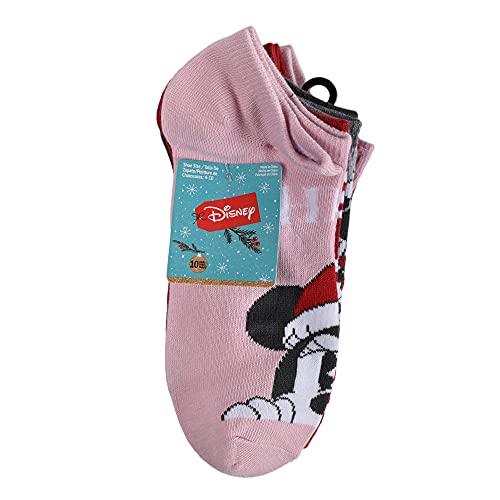 Image of MINNIE Girls' Minnie Mouse No Show Socks