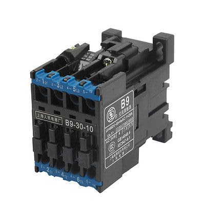 Contacteur CA tripolaire 36V 50Hz bobine 28A pour montage rail DIN 35mm