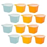 Photo Gallery holibanna 12 pezzi stampi ghiaccioli con coperchi e stecchi contenitori per ghiaccio e gelati fai da te materiale resistente e sicuro per casa feste e bar Photo Gallery holibanna 12 pezzi stampi ghiaccioli con coperchi e stecchi contenitori per ghiaccio e gelati fai da te materiale resistente e sicuro per casa feste e bar