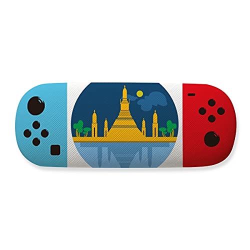 Étui pour lunettes temple de Thaïlande aux finitions soignées en relief