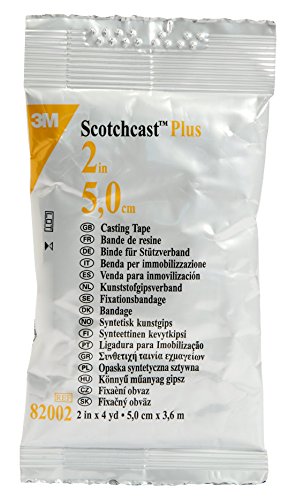 3M Scotchcast 82002 Plus Casting Tape, White 2