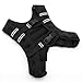 VIVITORY Weighted Vest Workout Equipment, 11lbs/18lbs Body Weight Vest for Men, Women, Strength Training, Running, Fitness, Muscle Building, Weight Loss, Weight lifting (11 lbs, Black)