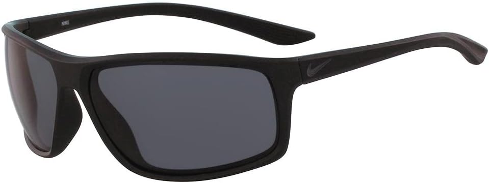 Nike EV1112-001 Adrenaline Sunglasses Matte Black/Anthracite Frame Color, Dark Grey Lens Tint