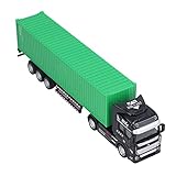 [ASPETTO VIVIDO E REALISTICO] Sperimenta la pregevole fattura e l'eccellente maestria con un modello di camion portacontainer vivido e realistico che ha anche una porta sul retro apribile.