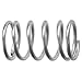 Compression Spring, 1in.L, 3/8in.Dia, PK10