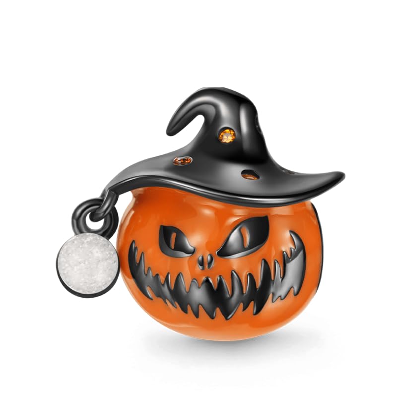 Image of GNOCE Halloween Charm Bracelet Fit Pandora Beads for Women Gift