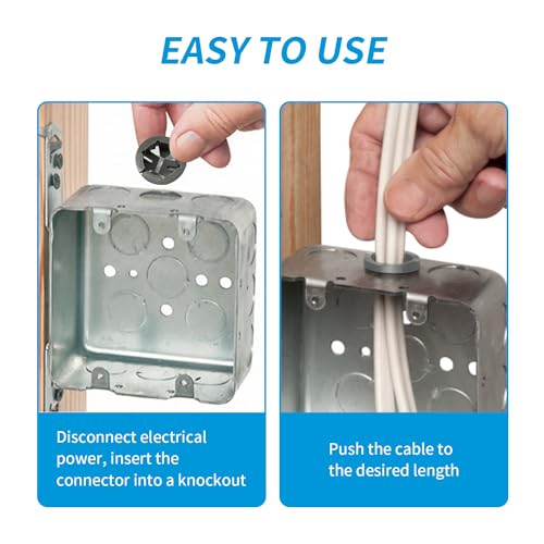Connecteur de câble pour rénover l'électricité de la maison avec boîte de jonction - 2